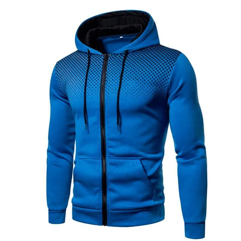 Men's sports fitness zip-up pullover sweater in polyester fibre available in multiple colours