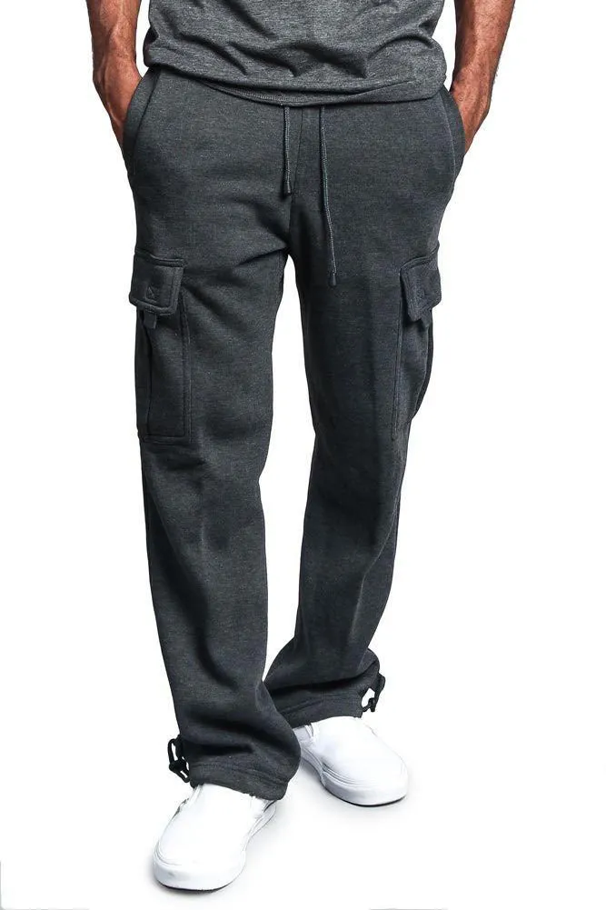 Casual multi-pocket loose straight-leg overalls in white, black, dark gray, light gray, army green, and red
