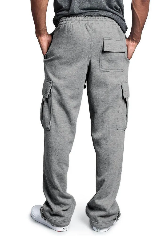 Casual multi-pocket loose straight-leg overalls in white, black, dark gray, light gray, army green, and red