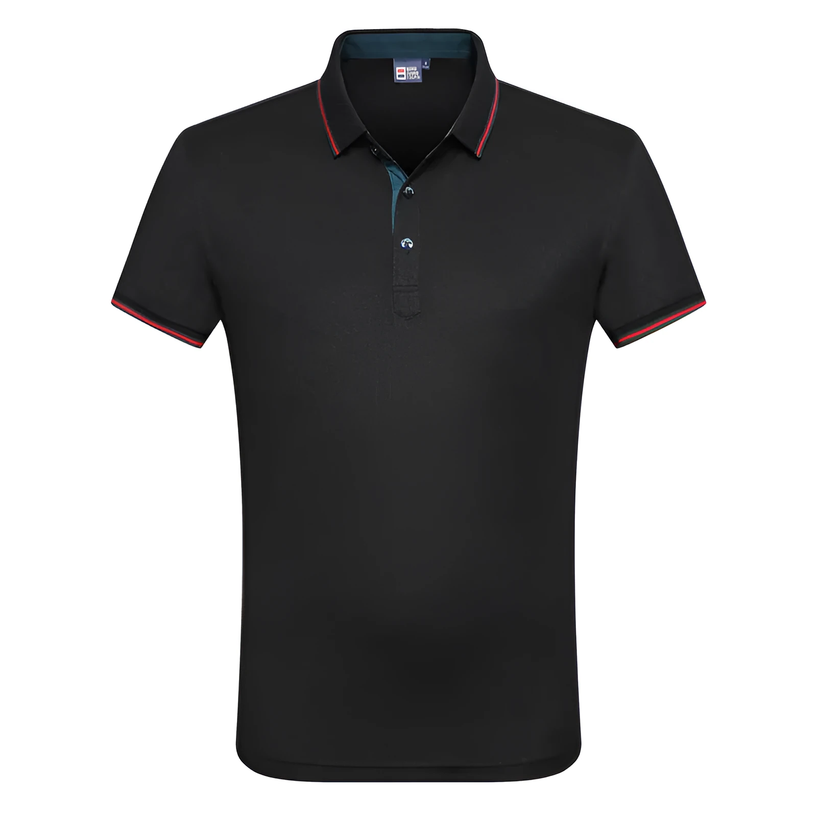 Short sleeved summer business polo shirt in cotton and pure silk blend, available in seven colours