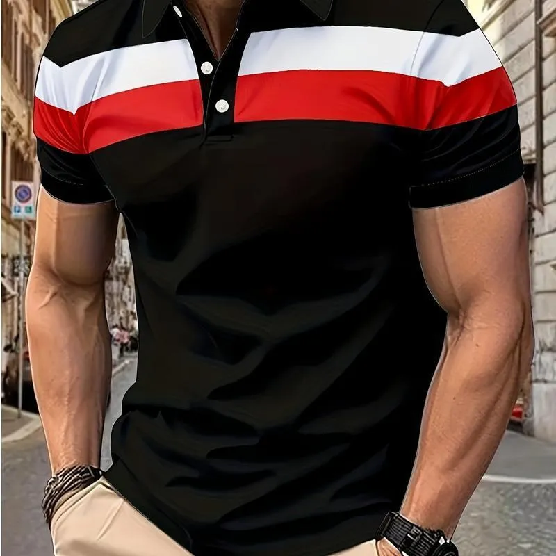 Men's breathable polyester sports jacket in sporty casual style, available in multiple colours and sizes