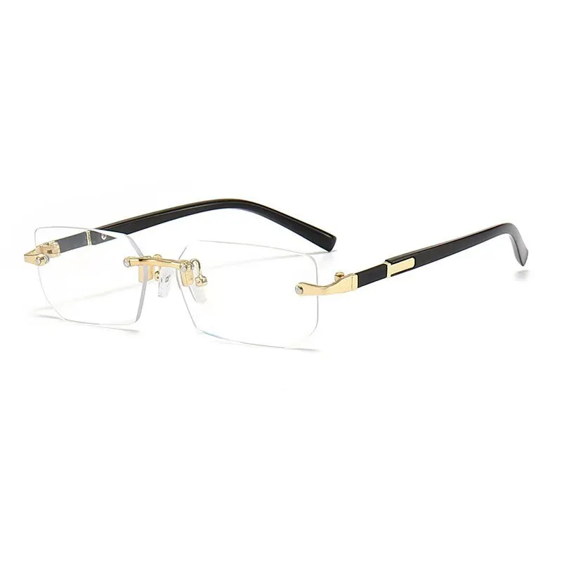 Frameless water drop sunglasses in transparent colour for driving and outdoor sports