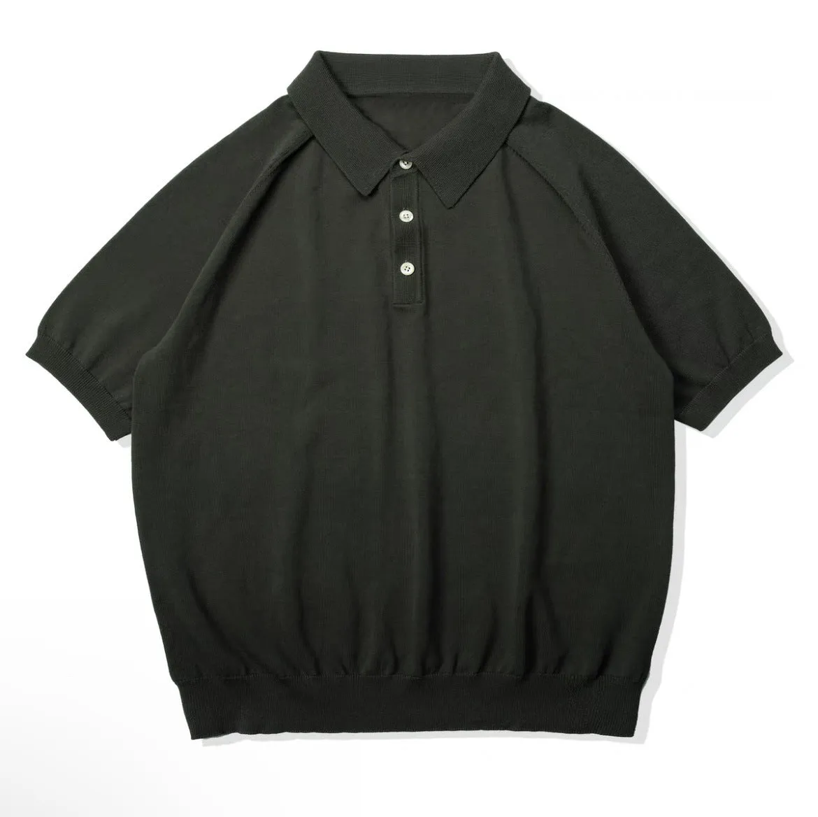 Retro slim fit cotton short-sleeved T-shirt in solid colour options