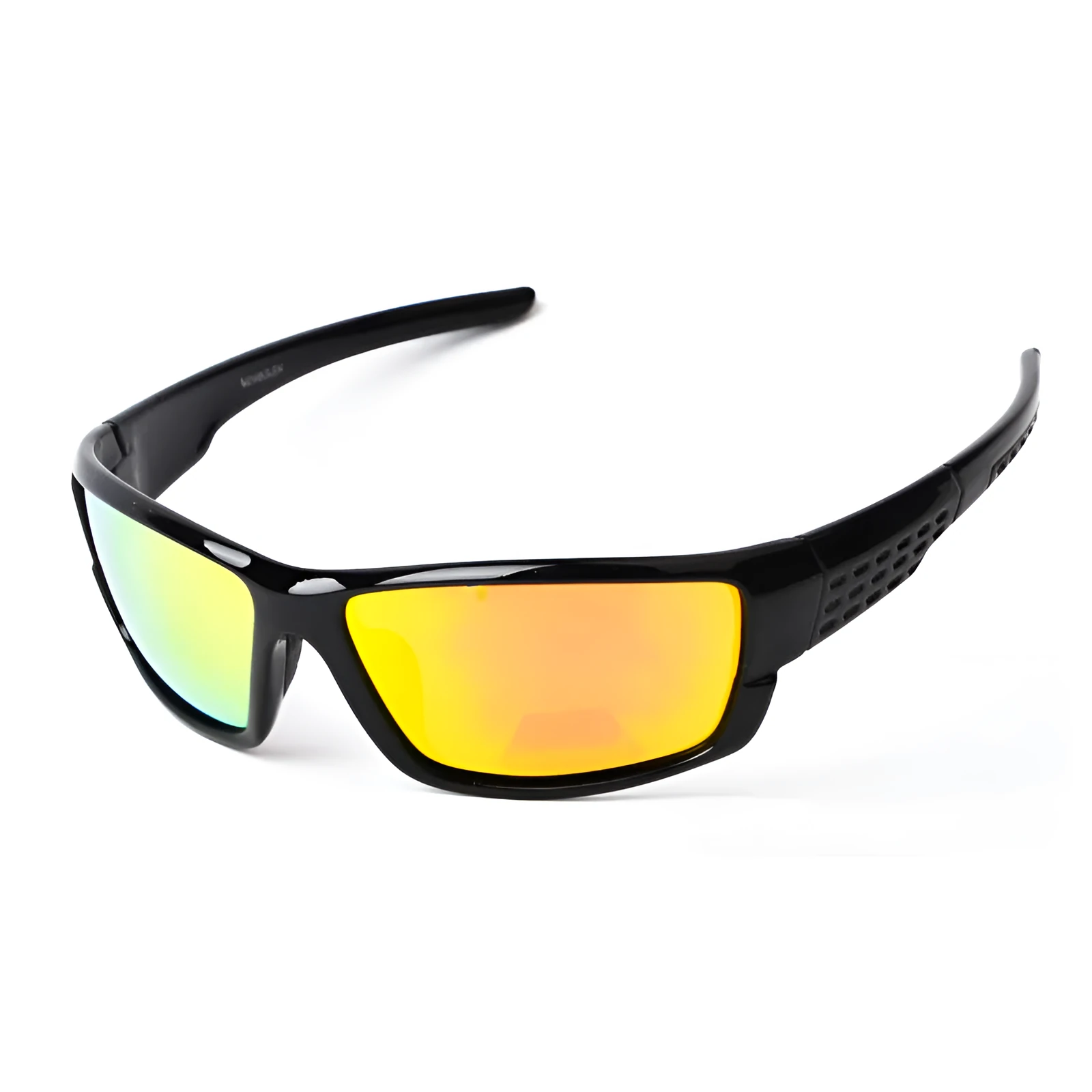 Men's polarized sports cycling sunglasses with UV400 TAC lens and resin frame colour options A B C D model 5102