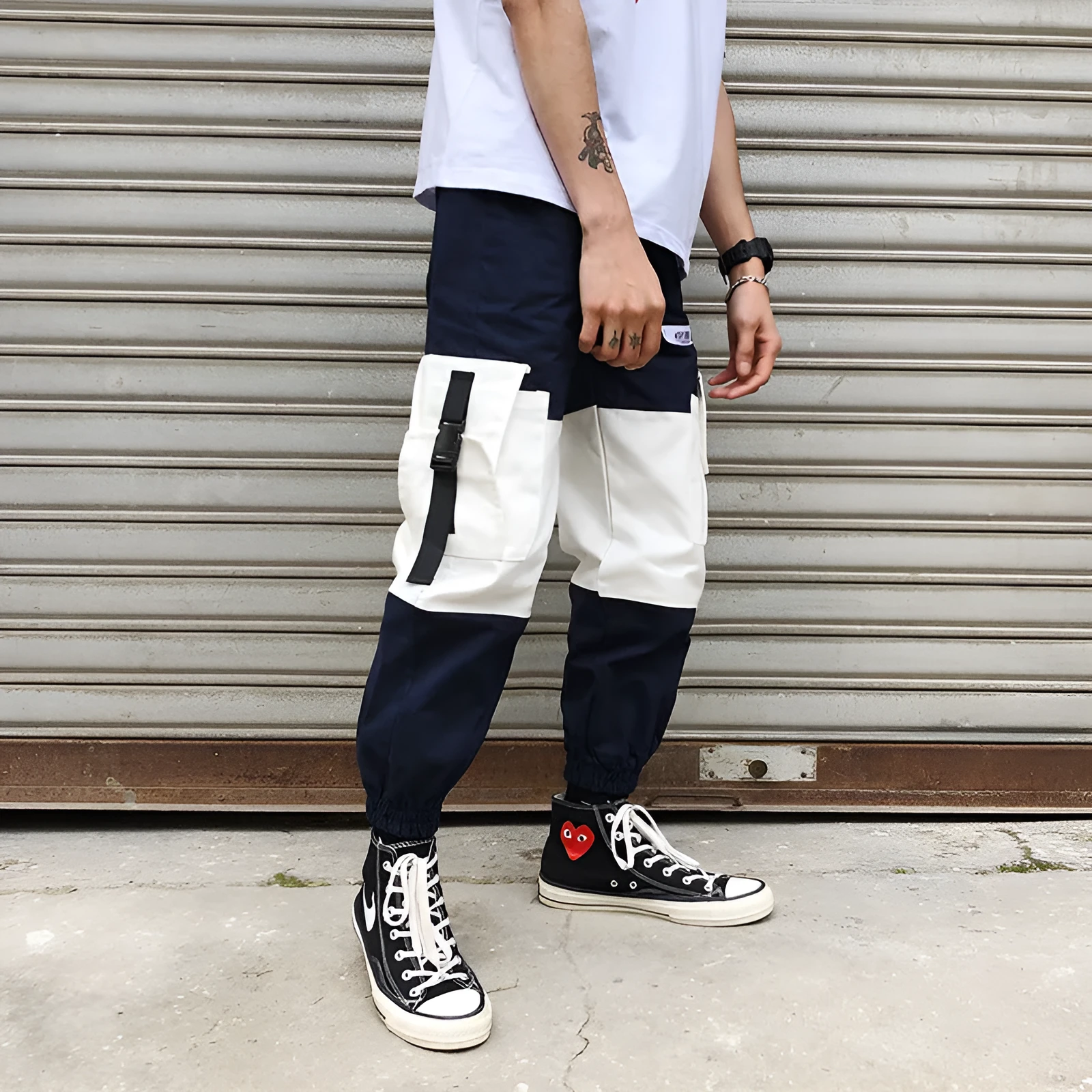 Men's Dickies workwear casual pants straight leg cotton blend black blue gray sizes M to 2XL