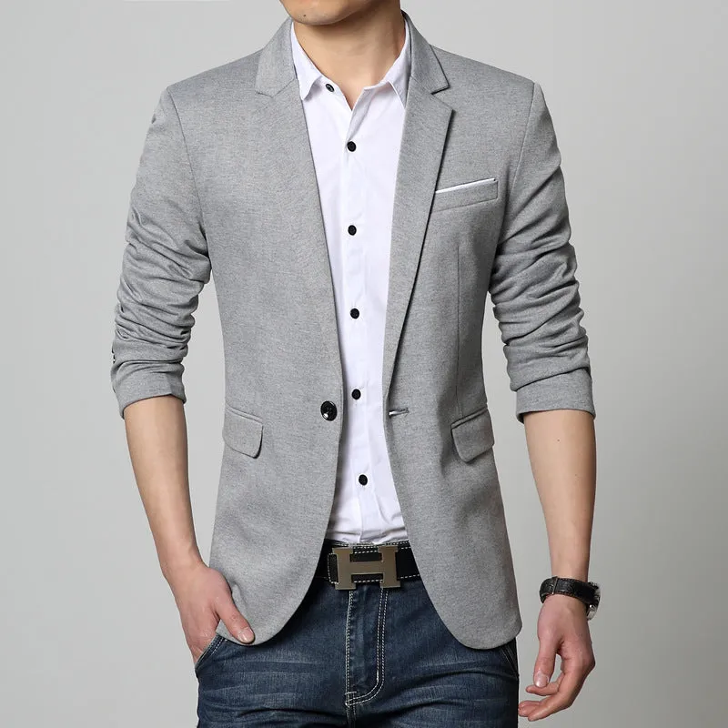 Slim fit best man dress top coat jacket in black with patch pockets, formal wear