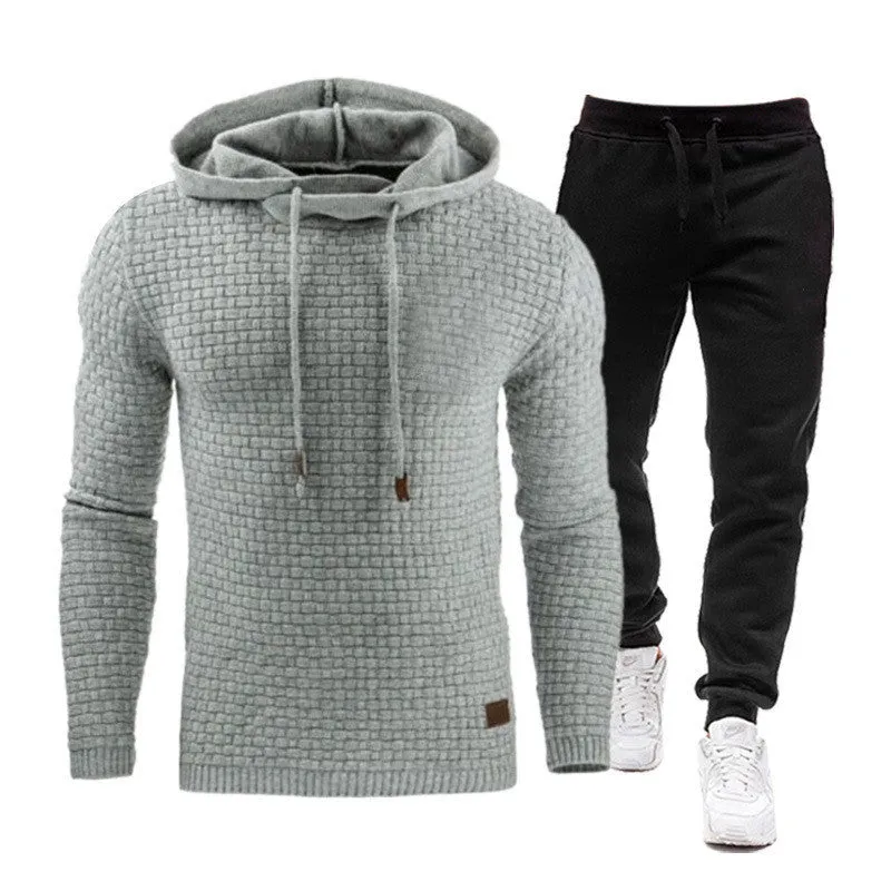 Korean fashion autumn winter casual coat and trousers set in army green, long sleeves, chemical fibre blend