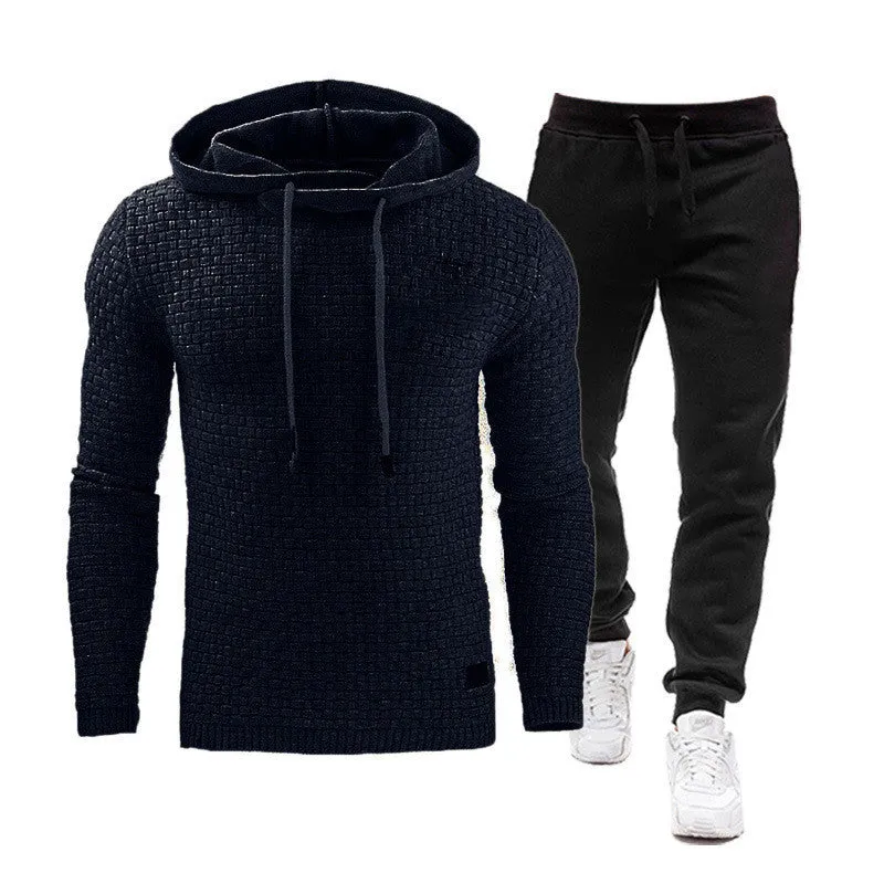 Korean fashion autumn winter casual coat and trousers set in army green, long sleeves, chemical fibre blend