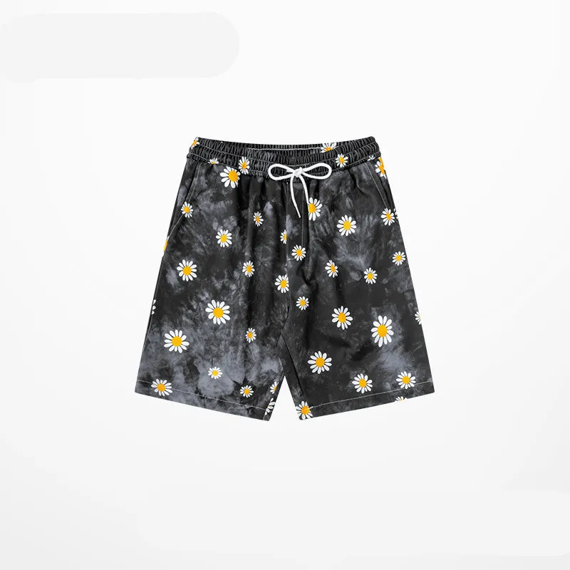 Youth pop hip hop training shorts for men and women in black colour, summer style, multiple sizes available