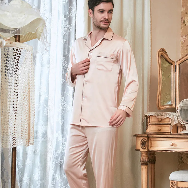 Ladies lace suspender nightgown in artificial silk, available in multiple colours for couple pajama sets