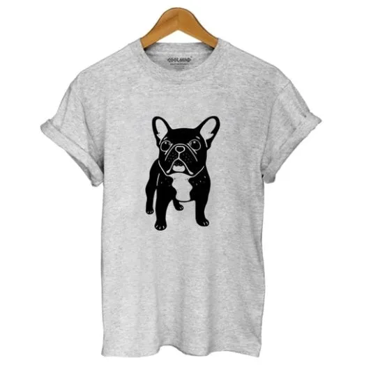 100% cotton loose fit print t-shirt in black with short sleeves and round neck
