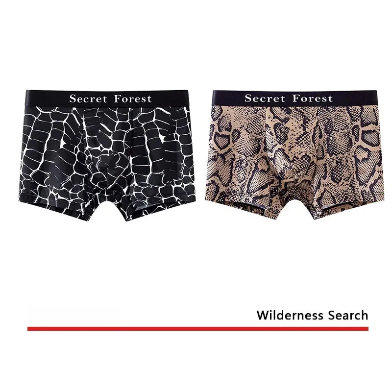 Men's loose fit thin boxer shorts in black, grey, and brown colours, made from quick-dry polyester.