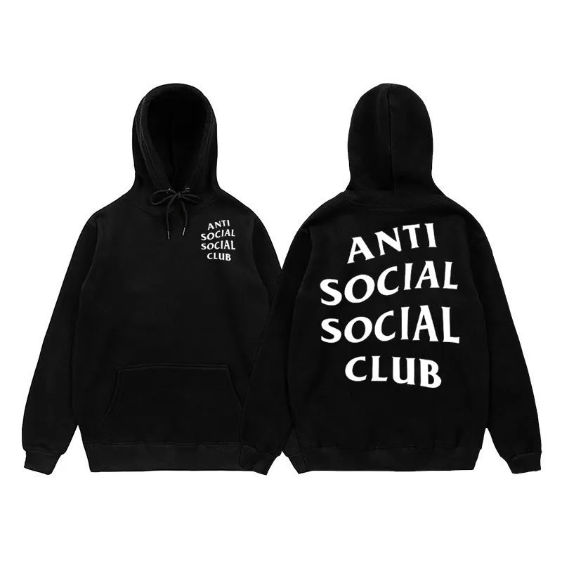 Autumn winter loose hooded couple sweater in solid colour pullover style for men women