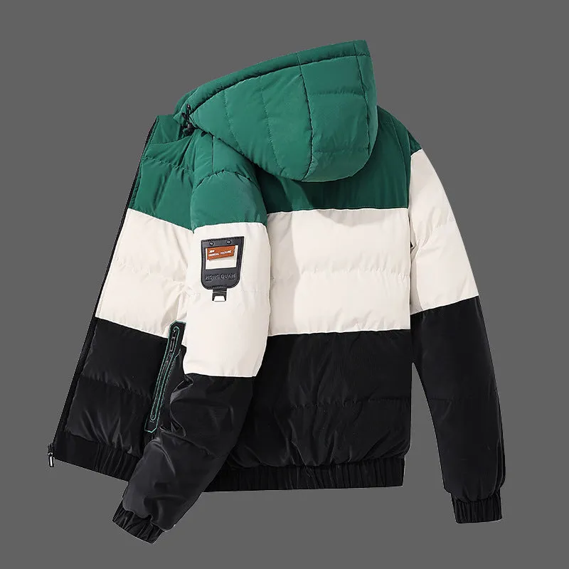 Casual polyester corduroy jacket for teenagers and adults, six colours, sizes L to 4XL, double-sided wear resistance