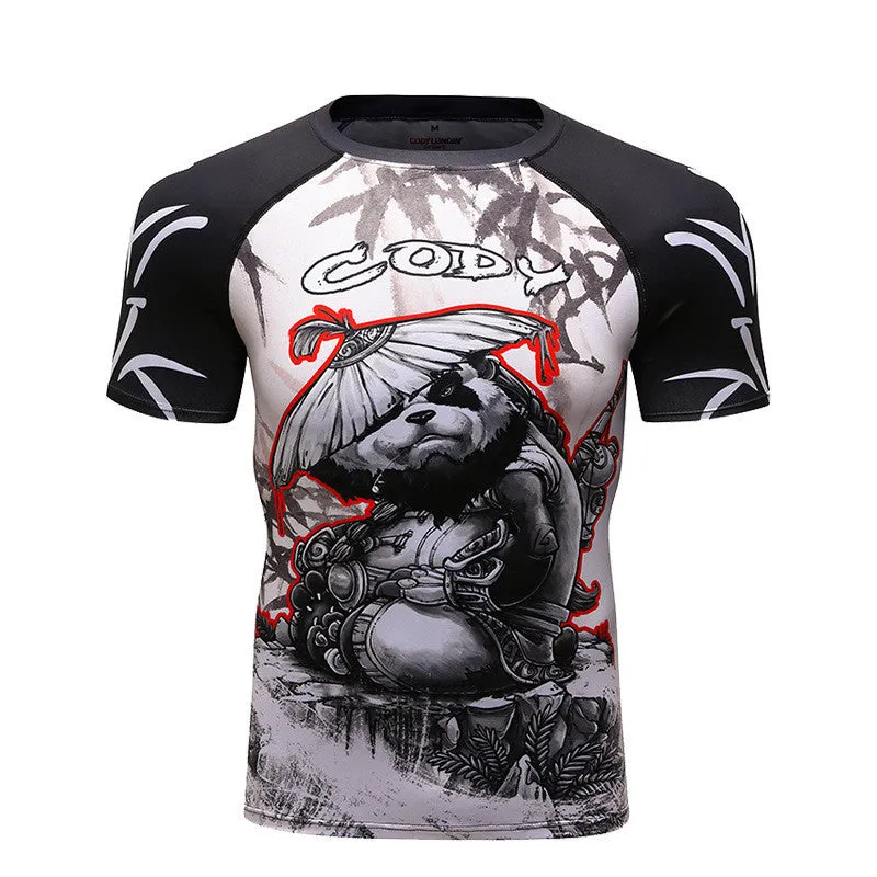 New Style Gym Clothes Men's Short-sleeved Sportswear for Running Fitness Bodybuilding Cycling Hiking and Sports Trends in Multiple Colours and Styles Sizes M to XXL Asian Fit