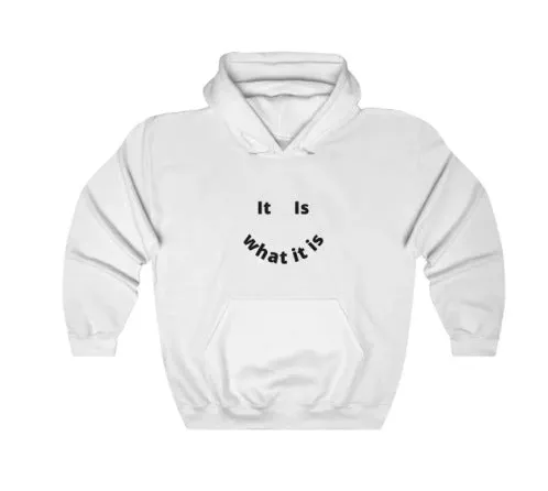 Fleece-lined hoodie sweater with smiley face print, regular fit, long sleeves, polyester fabric, available in black and pink