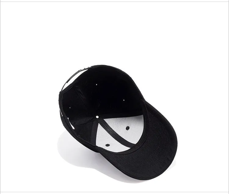Black women's casual hat with adjustable fit, wool-like fabric, 13cm crown, and 7.5cm brim.