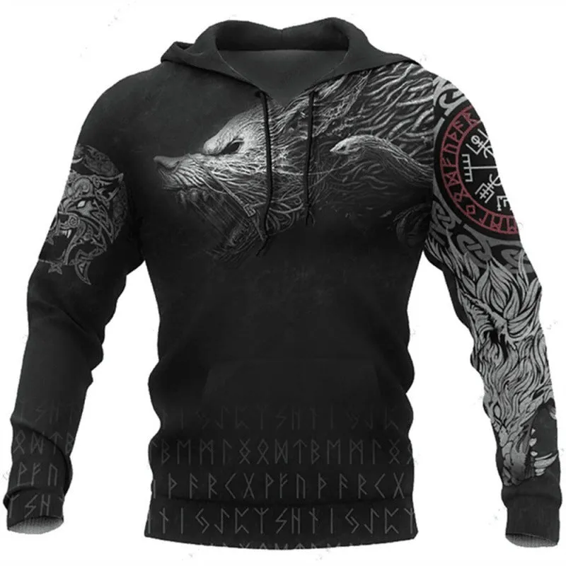 Loose fit round neck long sleeve polyester street hoodie in colour TMW230-11 on a model.