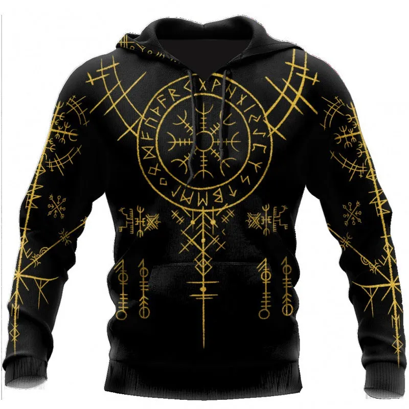 Loose fit round neck long sleeve polyester street hoodie in colour TMW230-11 on a model.
