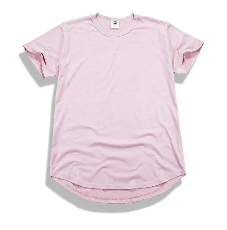 Men's oversized hip hop T-shirt in streetwear style, cotton blend, available in multiple colours