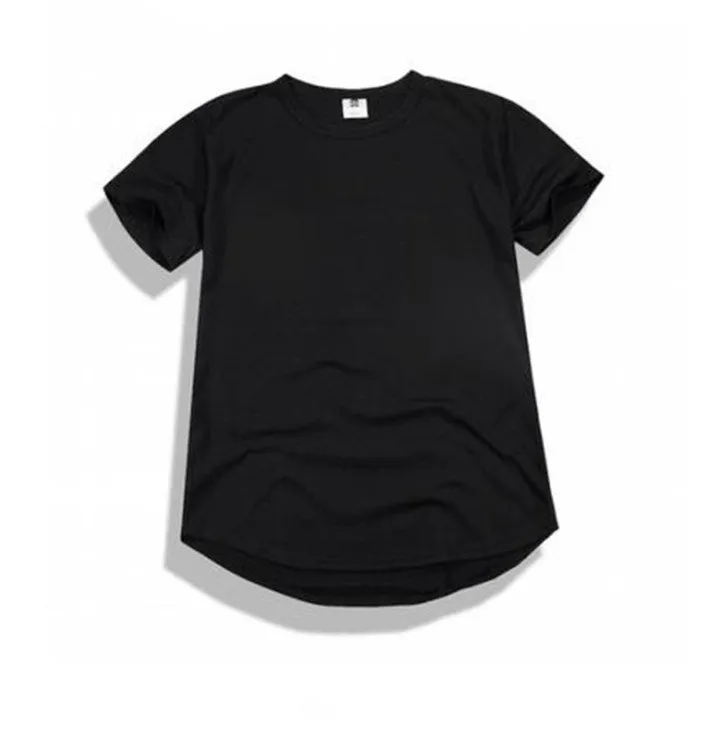 Men's oversized hip hop T-shirt in streetwear style, cotton blend, available in multiple colours
