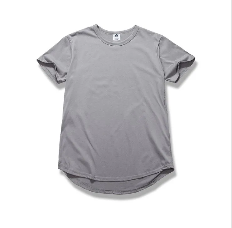 Men's oversized hip hop T-shirt in streetwear style, cotton blend, available in multiple colours