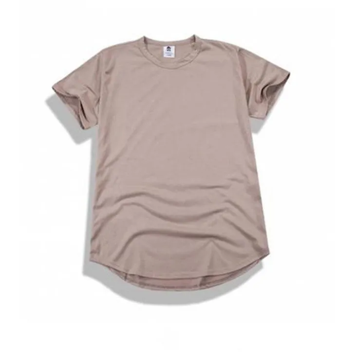 Men's oversized hip hop T-shirt in streetwear style, cotton blend, available in multiple colours