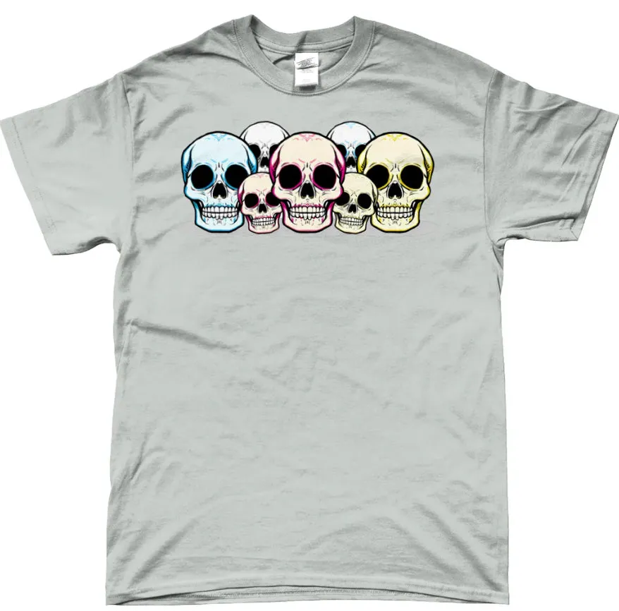 SkullHigh Heavy Cotton T-Shirt short sleeve tee in black casual fit