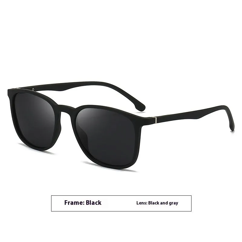 Men's polarized sunglasses with PC frame and UV400 protection in various colour options