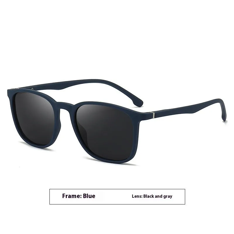 Men's polarized sunglasses with PC frame and UV400 protection in various colour options