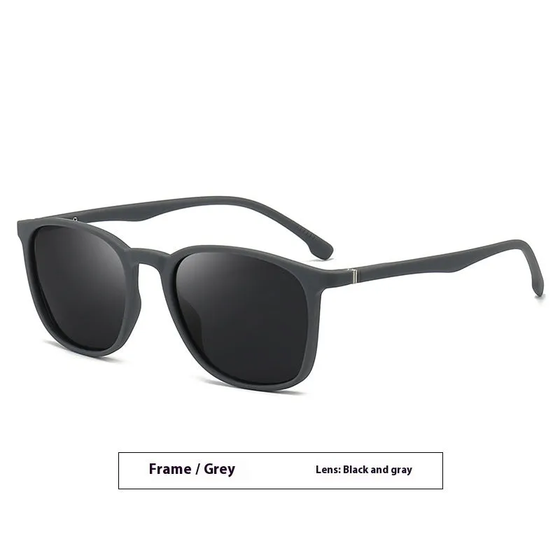 Men's polarized sunglasses with PC frame and UV400 protection in various colour options