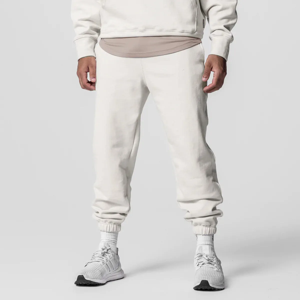 Men's cotton hoodie and jogger tracksuit set in black with pullover top and trousers for sports