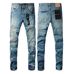 Men's black slim fit stretch skinny jeans with straight leg retro design