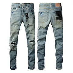 Men's black slim fit stretch skinny jeans with straight leg retro design