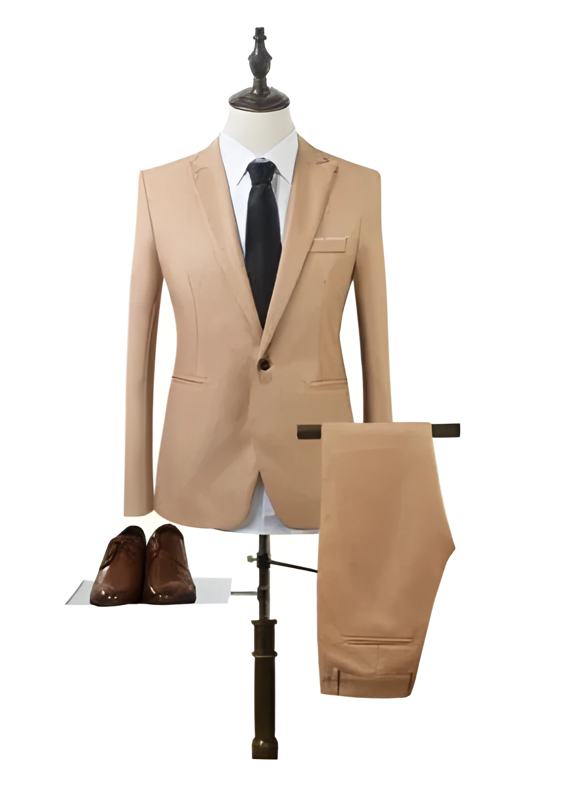 Latest wedding tuxedo for men two-piece suit set in Black including jacket and trousers