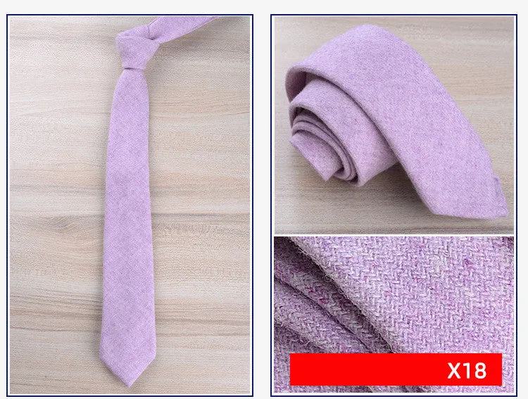 Wool tie for men formal wear England jacquard arrow style 145cm length