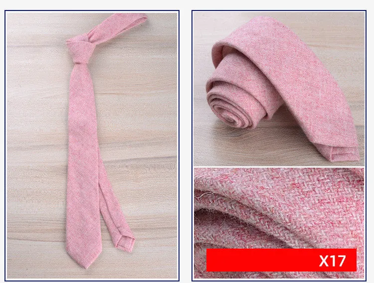 Wool tie for men formal wear England jacquard arrow style 145cm length