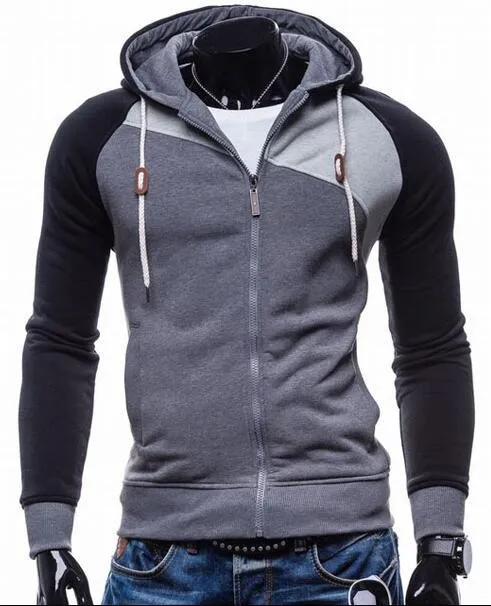 Stormer polyester hoodie in blue, front view, available in sizes L to XXL