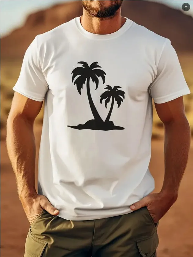 Cotton retro short sleeve t-shirt for men youth group work clothes black art sculpture design front view