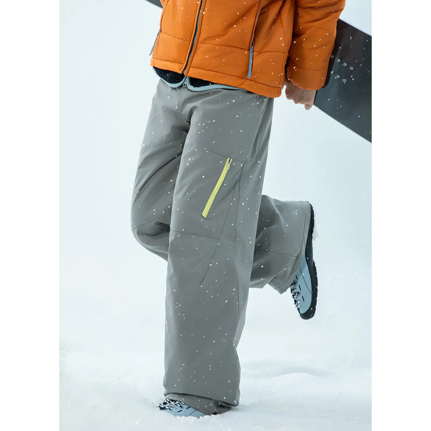 Warm thick straight leg sports trousers in carbon black – mid waist drawstring style with no fly, leisure basic fit