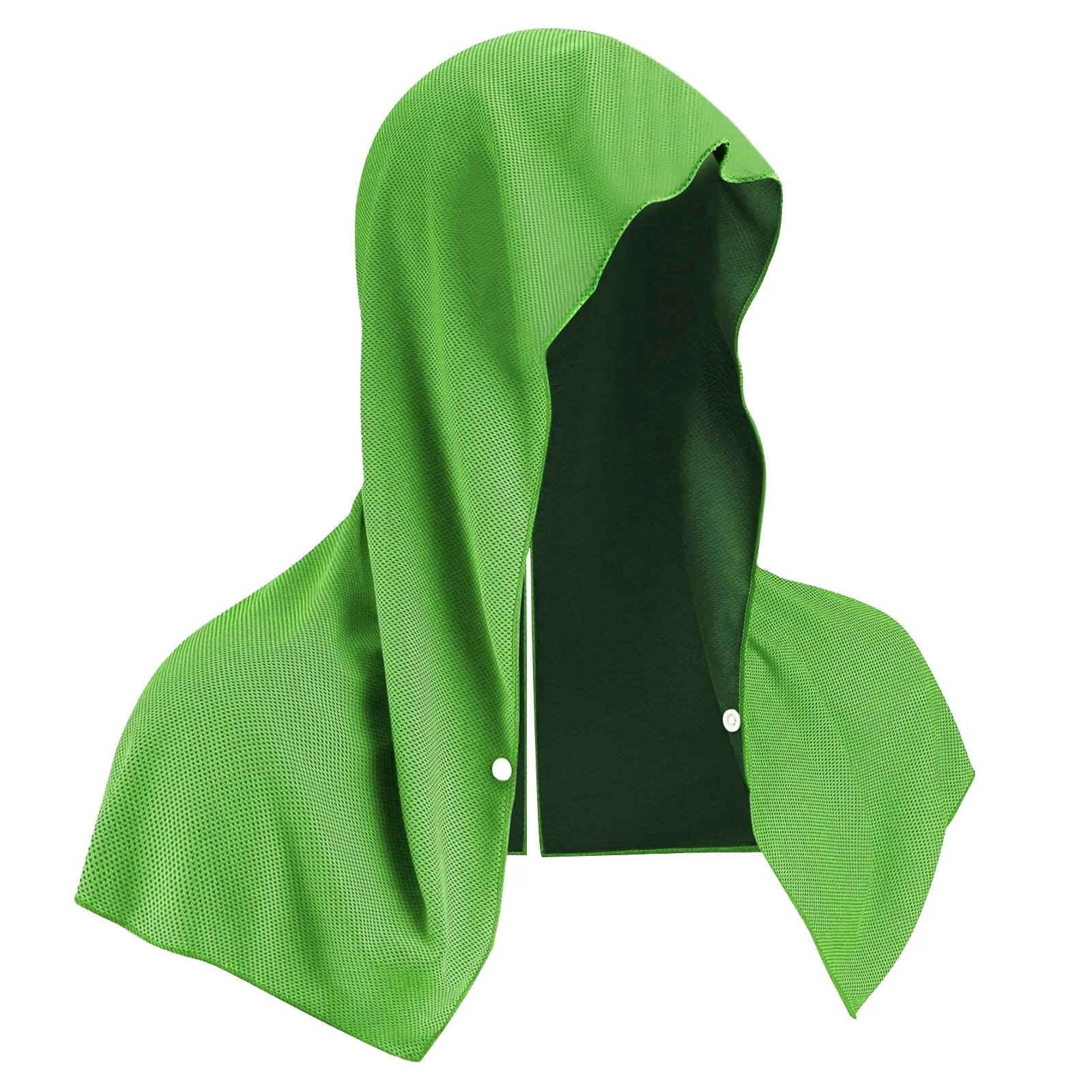 Polyester sports cool headscarf in eight colours for sun protection, 60x30cm size