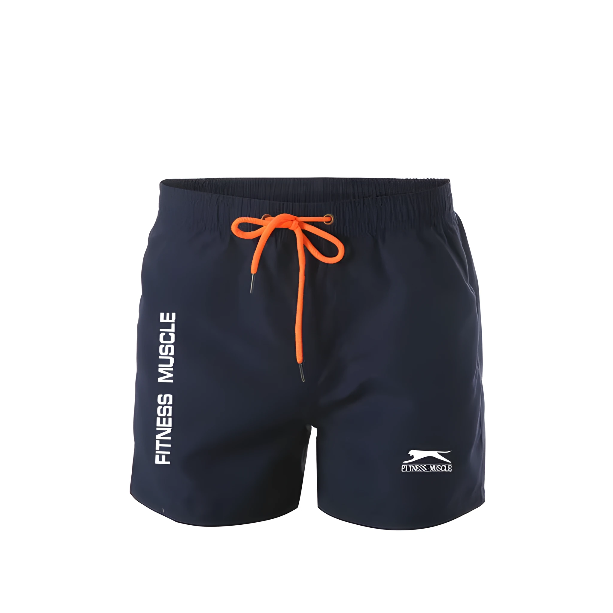 Men's sexy swimsuit shorts in orange, swimwear briefs, available in multiple sizes