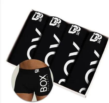 4 pack cotton boxer shorts for men middle waisted underwear multiple styles sizes M to XXL