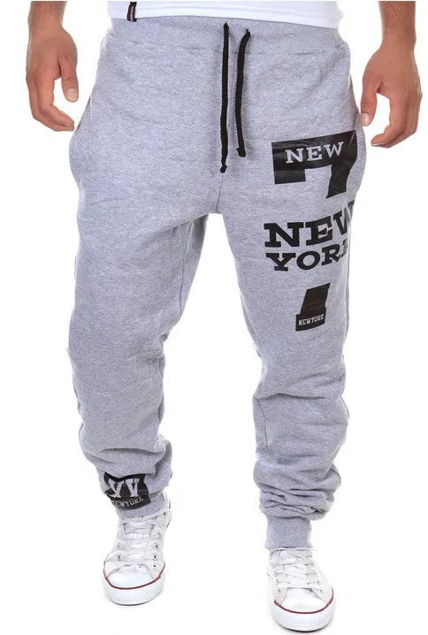 Men's cotton leisure joggers in black, elasticated waist, casual fit for everyday comfort