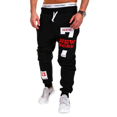Men's cotton leisure joggers in black, elasticated waist, casual fit for everyday comfort