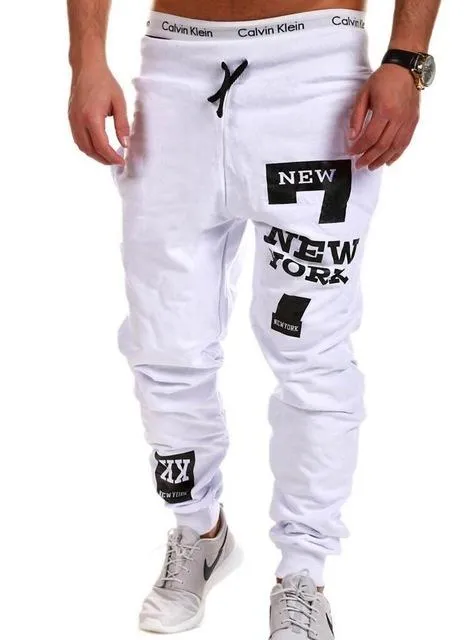 Men's cotton leisure joggers in black, elasticated waist, casual fit for everyday comfort