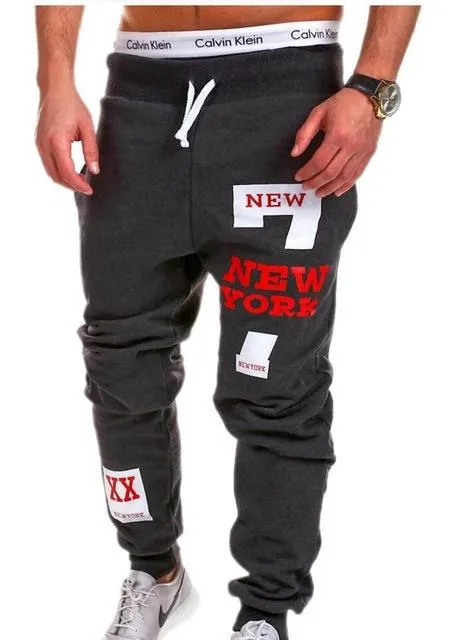 Men's cotton leisure joggers in black, elasticated waist, casual fit for everyday comfort