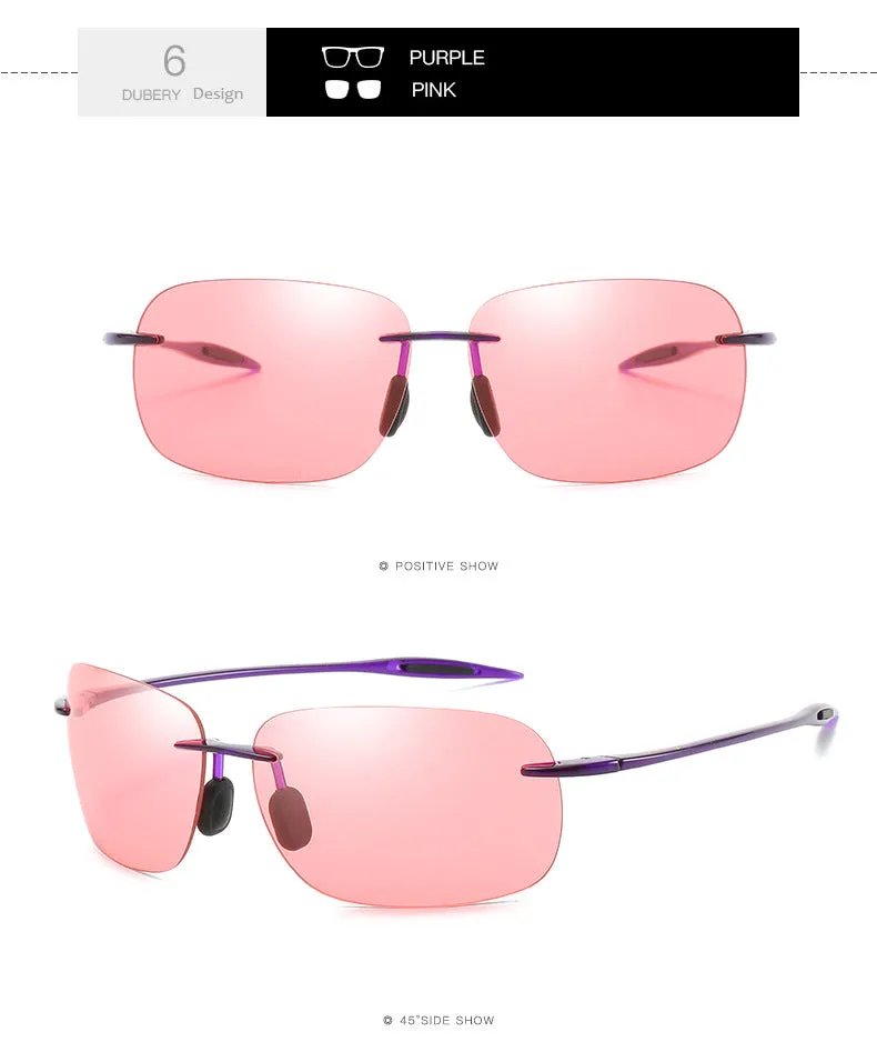 Unisex sports driving sunglasses D131 regular fit resin lenses PC frame 8 colour options