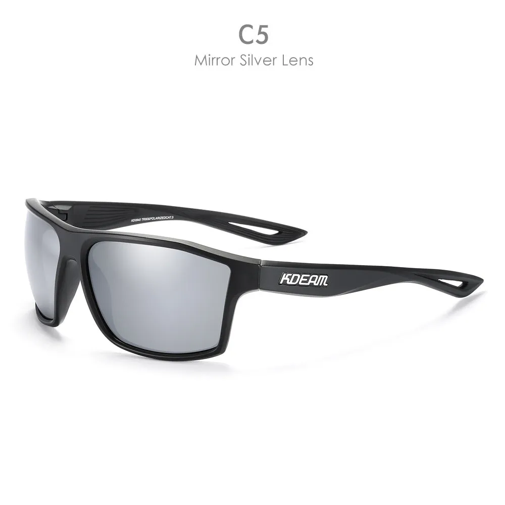 Sports polarized dustproof sunglasses with UV400 protection and TR90 frame in colour C1