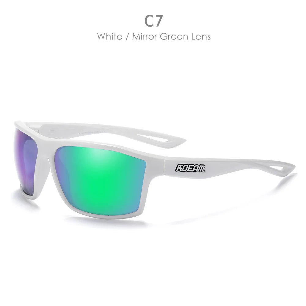 Sports polarized dustproof sunglasses with UV400 protection and TR90 frame in colour C1